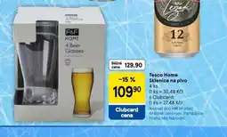 Tesco Sklenice na pivo nabídka