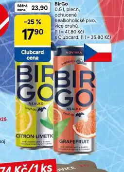Tesco Birgo nabídka