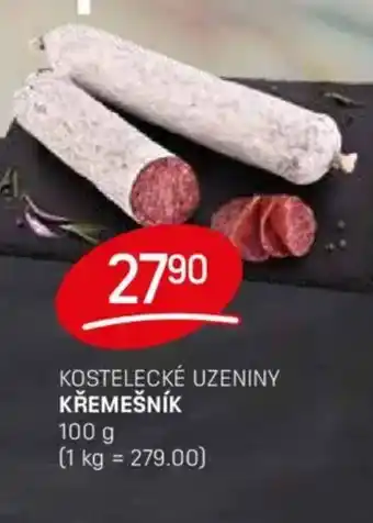 Flop Kostelecké uzeniny Křemešník nabídka