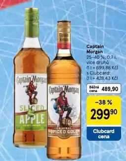Tesco Captain morgan nabídka