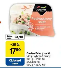 Tesco Gastro balený salát nabídka