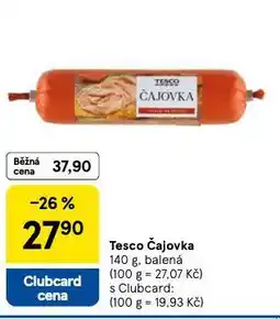 Tesco Čajovka nabídka