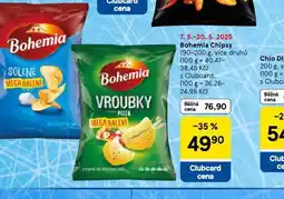 Tesco Bohemia chipsy nabídka