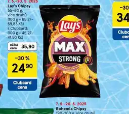 Tesco Lay´s chipsy nabídka