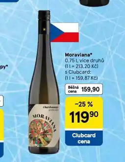 Tesco Moraviana nabídka