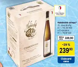 Tesco Habánské sklepy nabídka