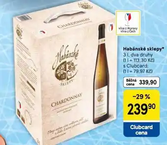 Tesco Habánské sklepy nabídka