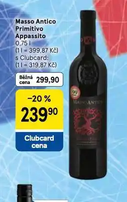 Tesco Masso antico primitivo appassito nabídka