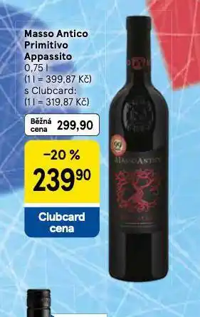Tesco Masso antico primitivo appassito nabídka
