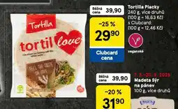 Tesco Tortilla placky nabídka