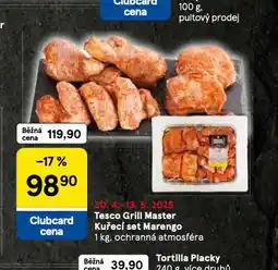 Tesco Kuřecí set marengo nabídka