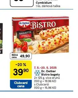 Tesco Dr. oetker bistro bagety nabídka