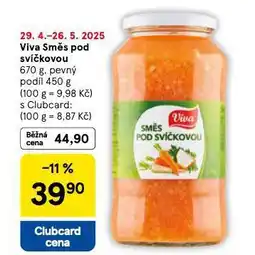 Tesco Viva směs pod svíčkovou nabídka