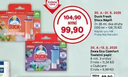 Tesco Duck fresh discs náplň nabídka