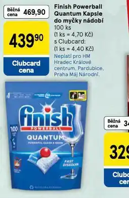 Tesco Finish powerball quantum kapsle do myčky nádobí nabídka