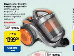 Tesco Bezsáčkový vysavač nabídka