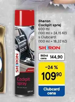 Tesco Sheron cockpit sprej nabídka