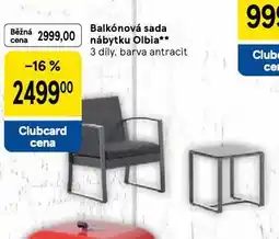 Tesco Balkonová sada nábytku olbia nabídka