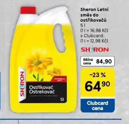 Tesco Sheron letní směs do ostřikovačů nabídka