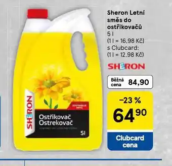 Tesco Sheron letní směs do ostřikovačů nabídka