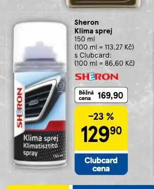 Tesco Sheron klima sprej nabídka