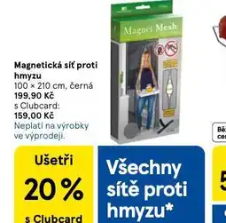 Tesco Magnetická síť proti hmyzu nabídka