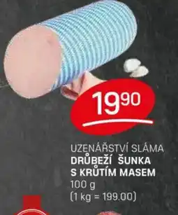 Flop Uzenářství sláma Drůbeží šunka s krůtím masem nabídka