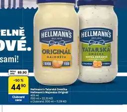 Tesco Hellmann´s tatarská omáčka, majonéza nabídka
