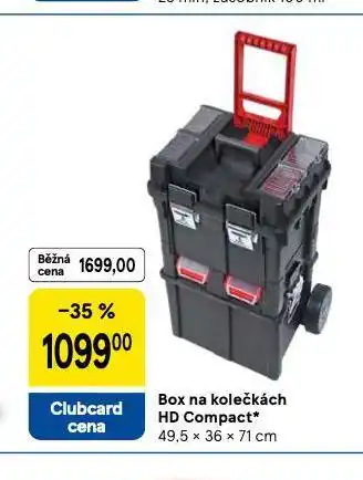 Tesco Box na kolečkách hd compact nabídka