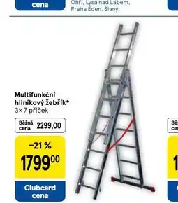 Tesco Multifunkční hliníkový žebřík nabídka