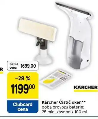 Tesco Kärcher čistič oken nabídka