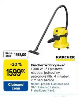 Tesco Kärcher vysavač nabídka