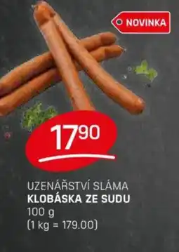 Flop Uzenářství sláma Klobáska ze sudu nabídka