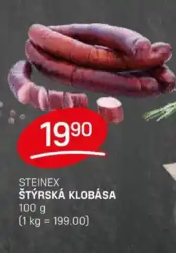 Flop Steinex štýrská klobása nabídka