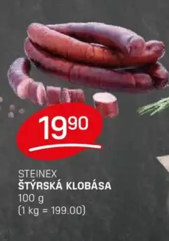 Flop Steinex štýrská klobása nabídka