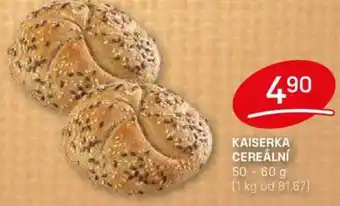 Flop Kaiserka cereální nabídka