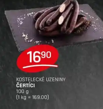Flop Kostelecké uzeniny Čertíci nabídka