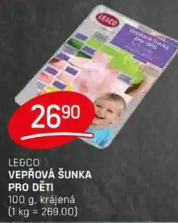 Flop LE &CO Vepřová šunka pro děti nabídka