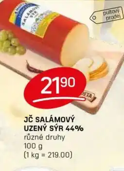 Flop Jč salámový uzený sýr 44% nabídka
