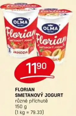 Flop OLMA Florian smetanový jogurt nabídka