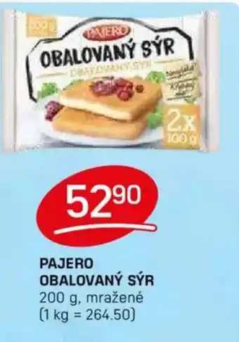 Flop PAJERO Obalovaný sýr nabídka