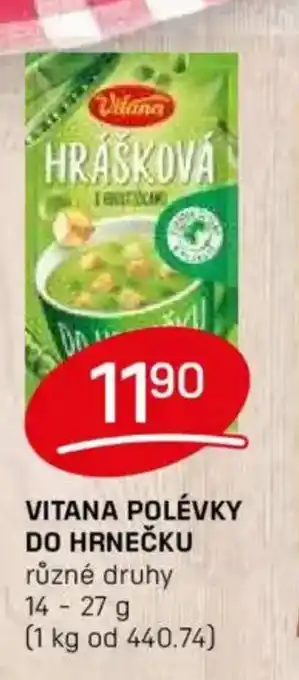 Flop VITANA Polévky do hrnečku nabídka