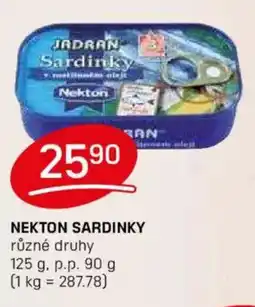 Flop Nekton sardinky nabídka