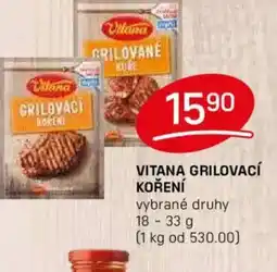 Flop VITANA Grilovací koření nabídka