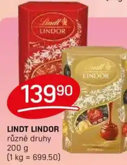 Flop LINDT Lindor nabídka