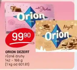 Flop ORION Dezert nabídka