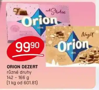 Flop ORION Dezert nabídka