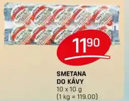 Flop Smetana do kavy nabídka