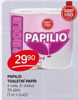 Flop Papilio toaletní papír nabídka