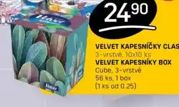 Flop VELVET Kapesníky box nabídka